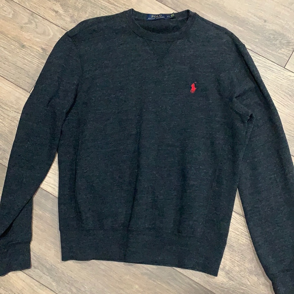 Pretty much brand new black Polo Crewneck
